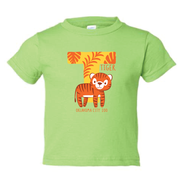 T IS FOR TIGER SHORT SLEEVE TEE