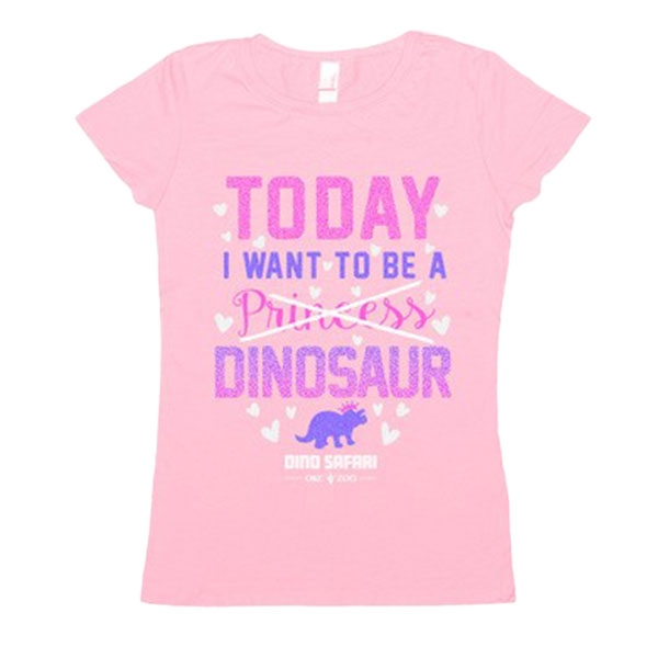 TODAY I WANT TO BE A DINOSAUR GRAPHIC TEE-YOUTH
