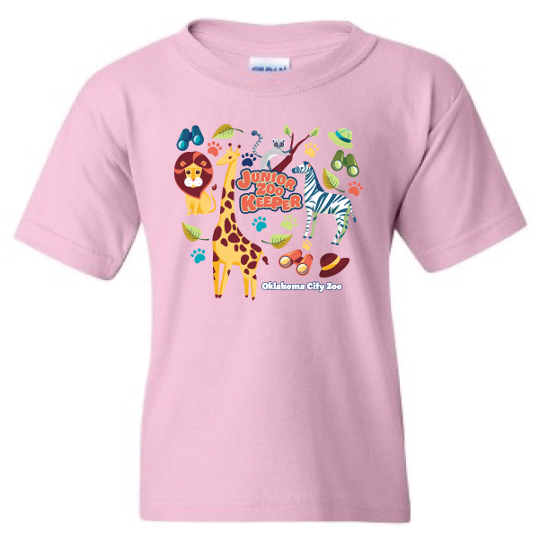 YOUTH ZOOKEEPER COLLAGE TEE PINK
